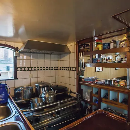 Unique House On Boat In Rotterdam